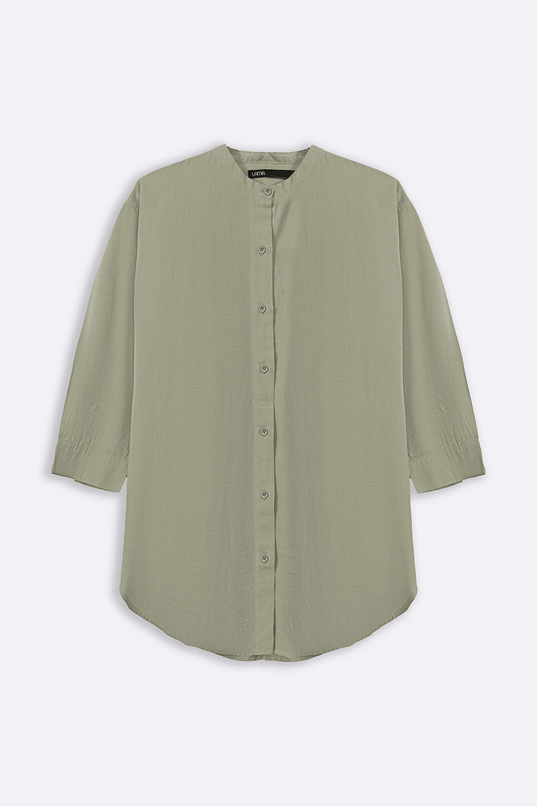 GREEN ESSENTIAL COTTON SHIRT