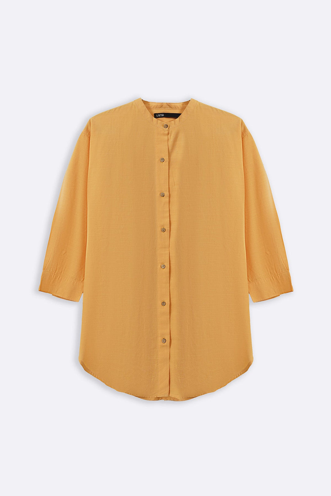 YELLOW ESSENTIAL COTTON SHIRT