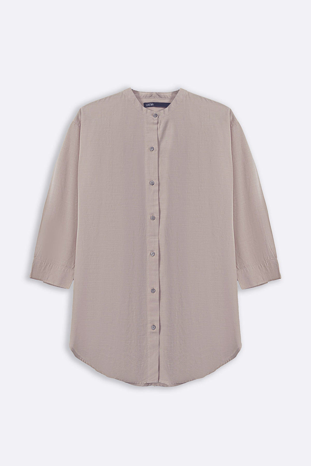 BEIGE ESSENTIAL COTTON SHIRT