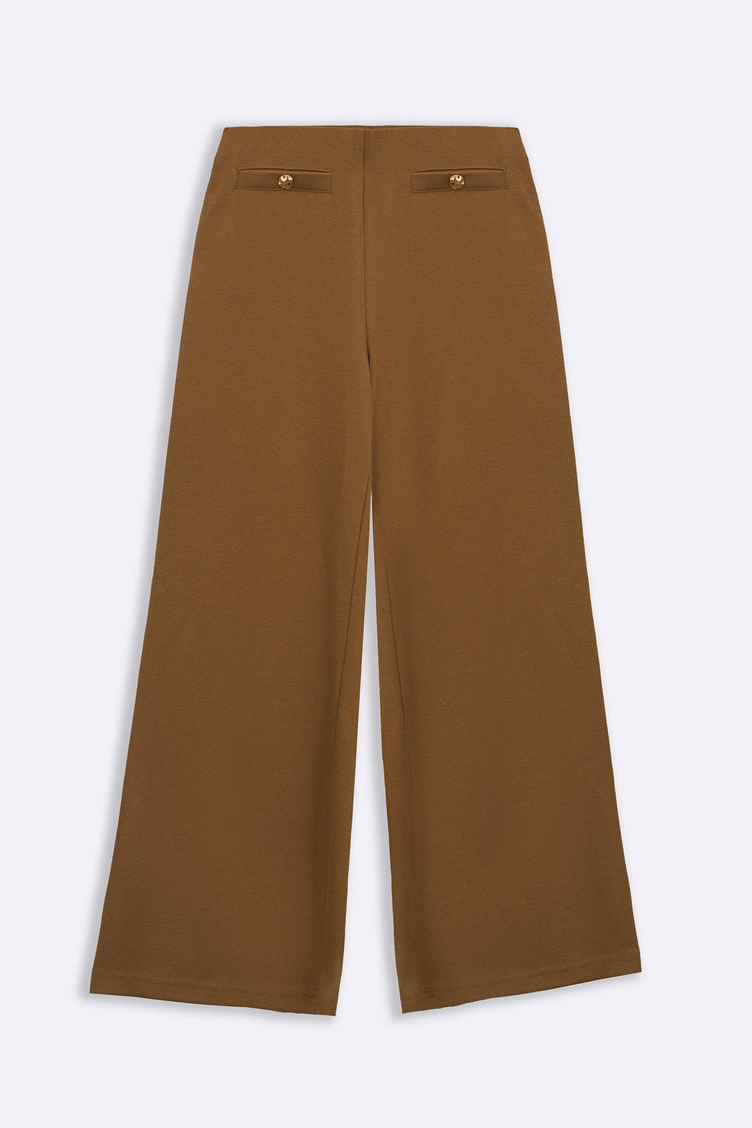 CAMEL SEMI-FORMAL KNIT PANTS