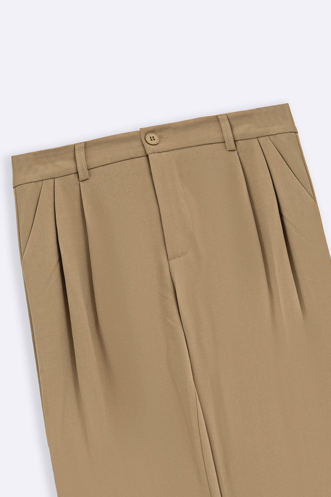 BEIGE CLASSIC TAILORED PANTS