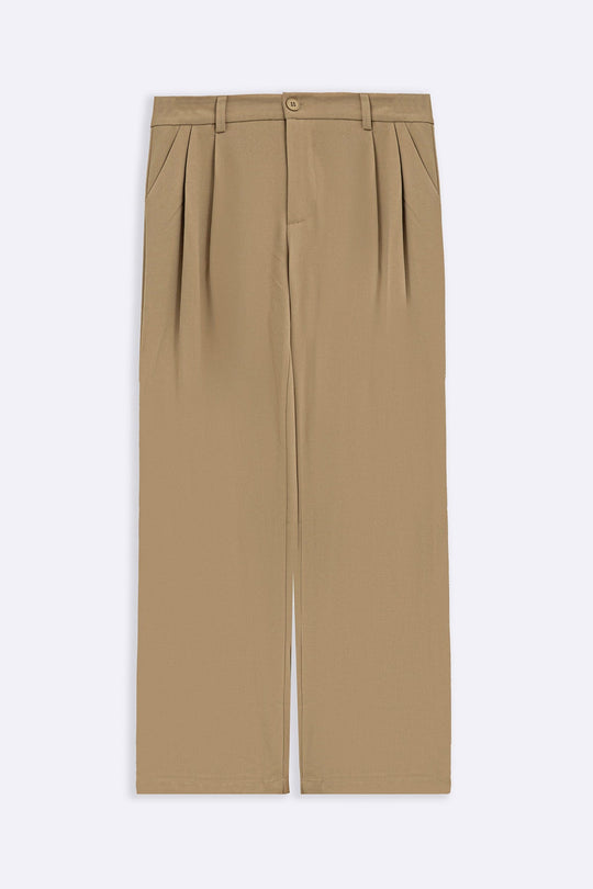 BEIGE CLASSIC TAILORED PANTS