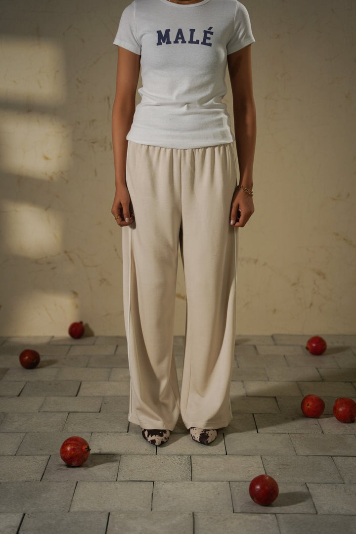 OAT WHITE SUPER SOFT LOUNGE PANTS