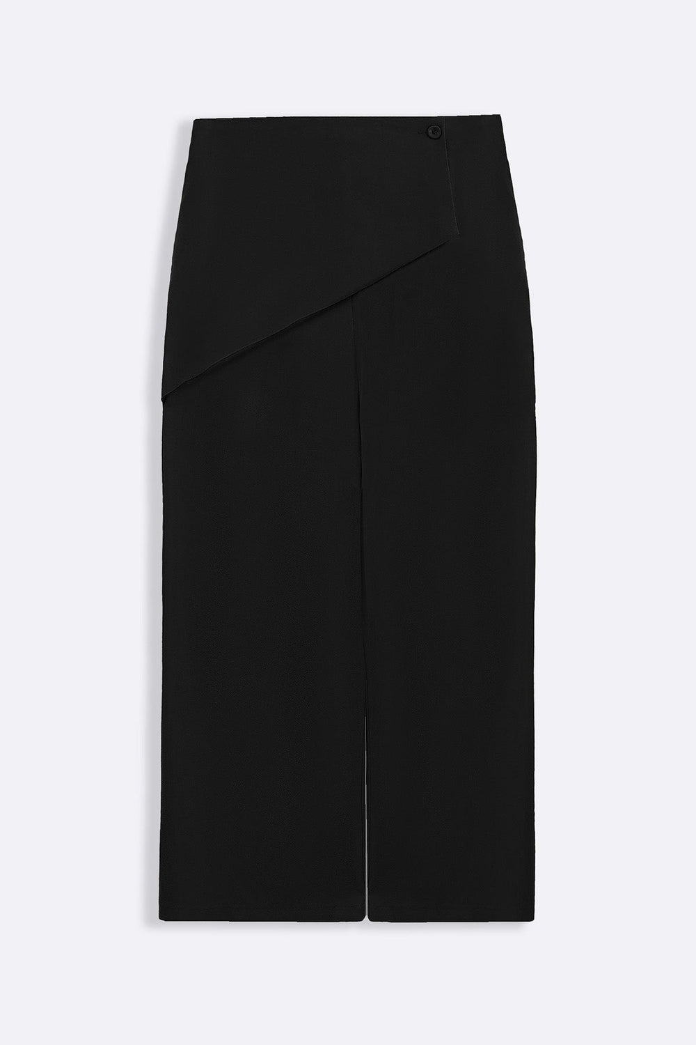 BLACK SKIRT OVERLAY PANTS