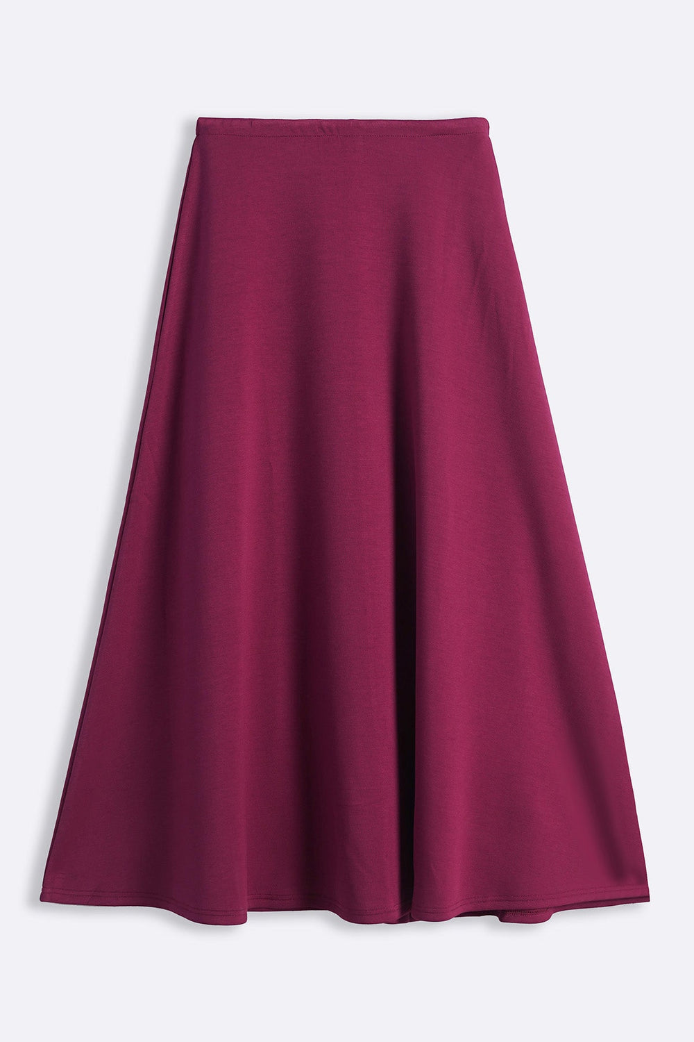 MAROON CASUAL EVERYDAY SKIRT
