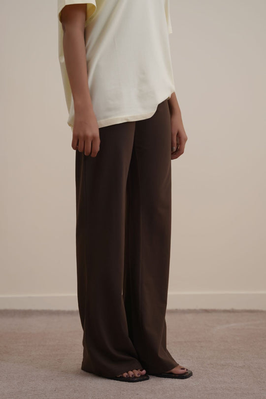 BROWN DAILY YOGA PANTS