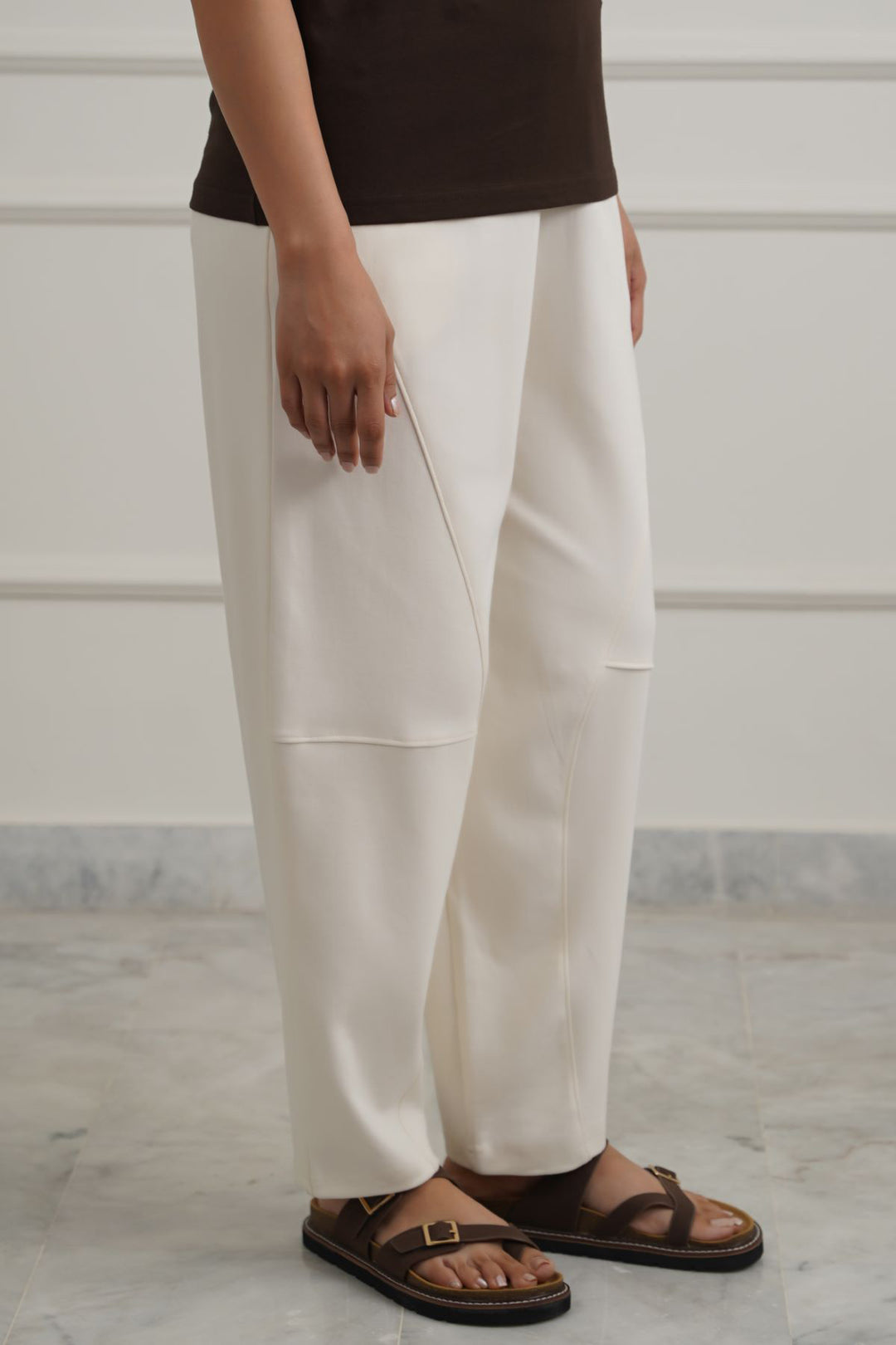 STUDIO BARREL PANTS