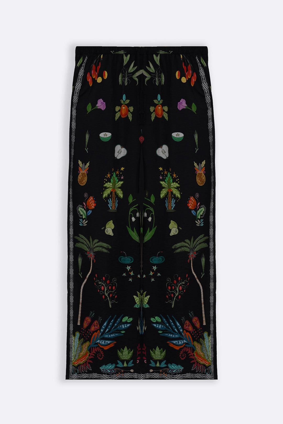 BLACK GREEN APPLE PANTS