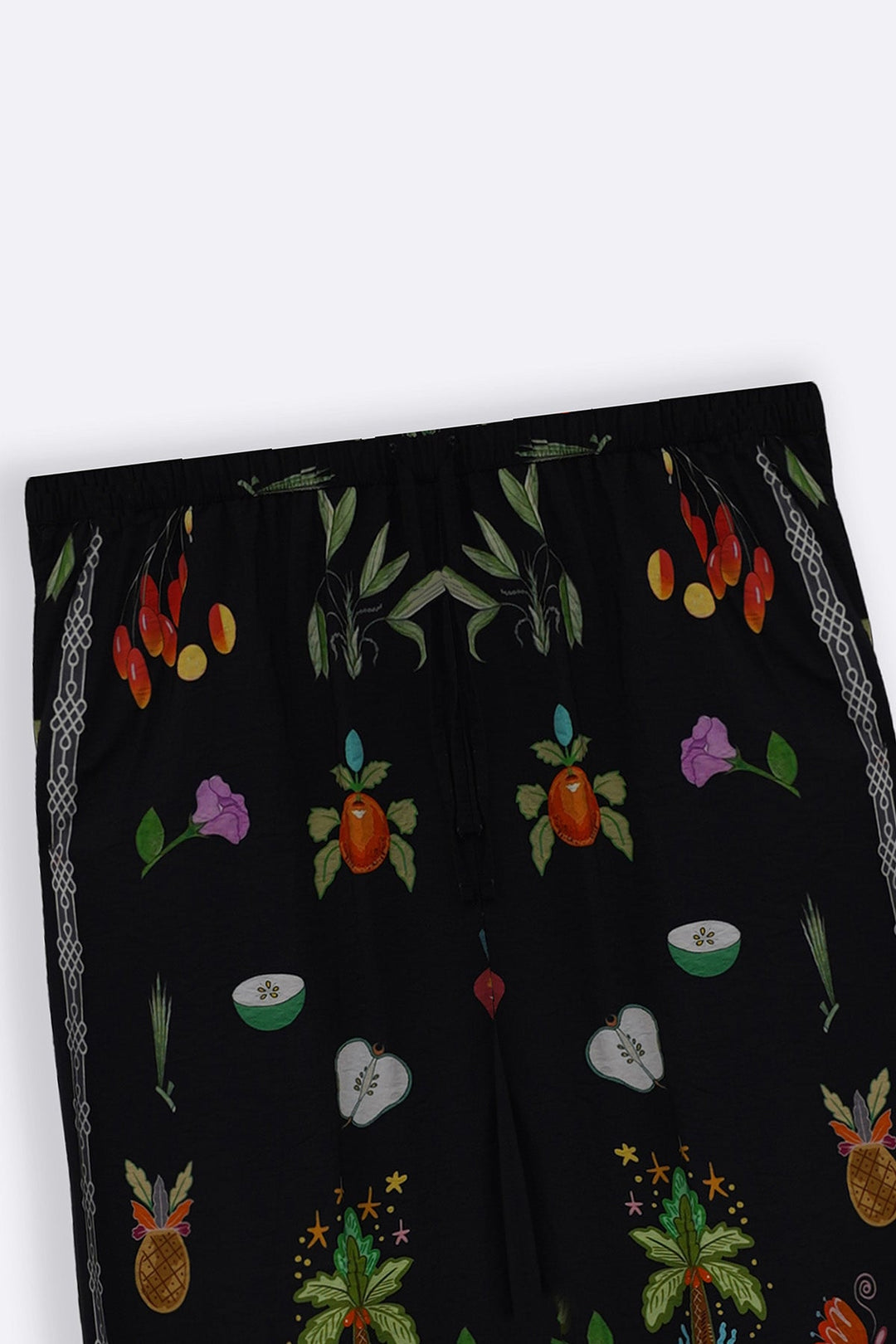 BLACK GREEN APPLE PANTS