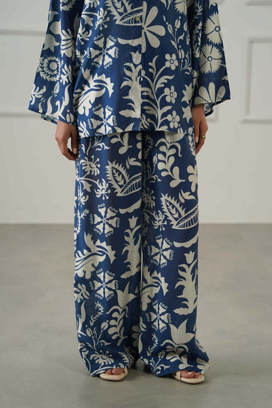 BLUE BUKETAN LONG PANTS