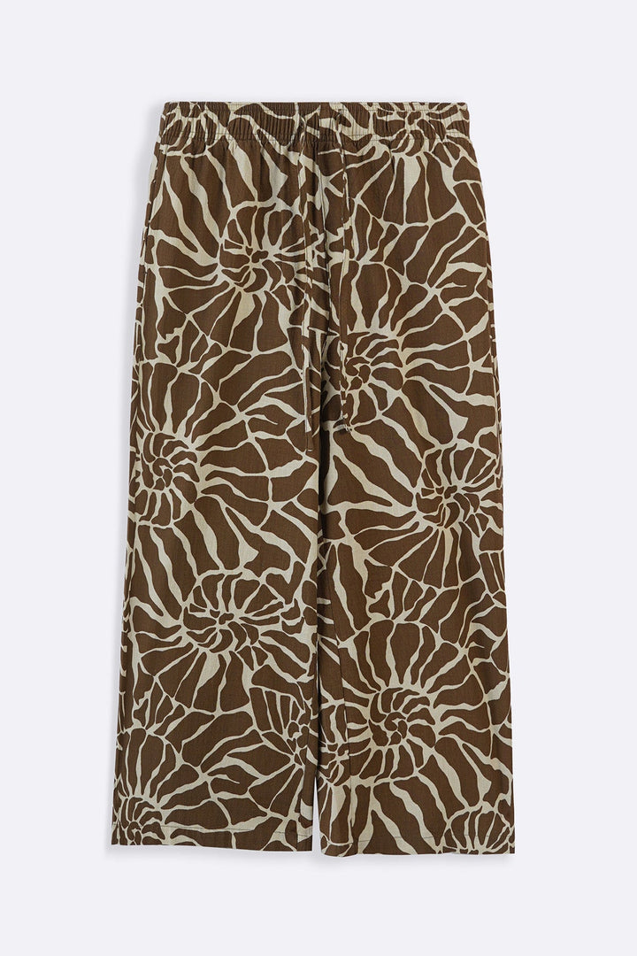 BROWN SANTORINI ARCHIVE CULOTTES