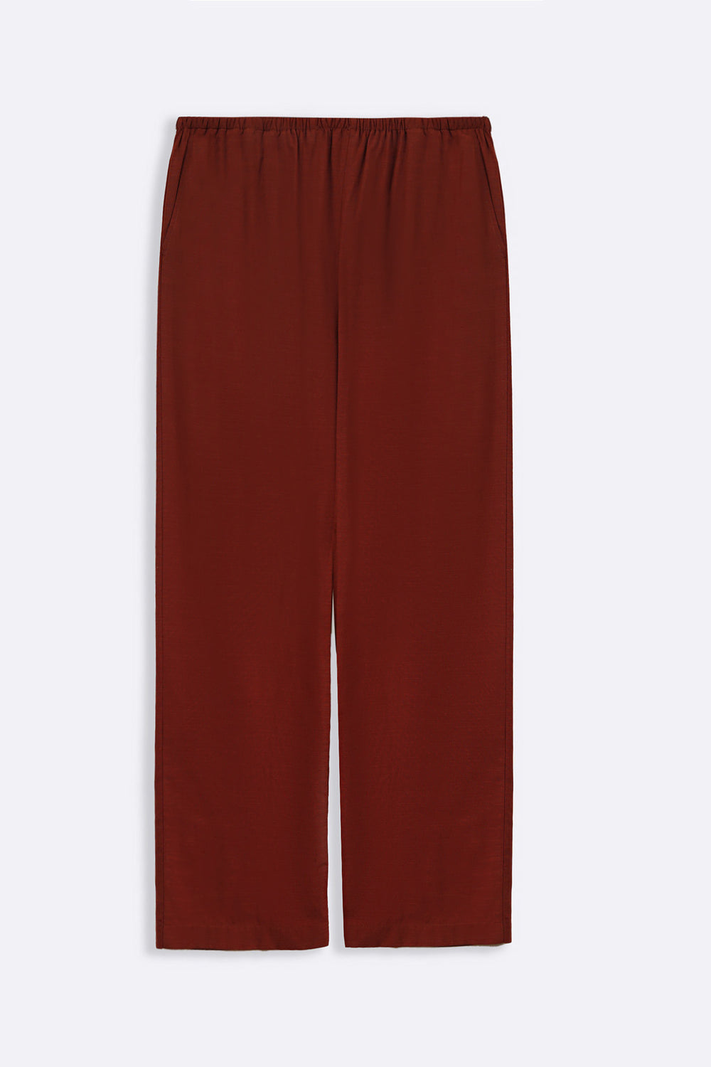 RUST WIDE SUMMER PANTS