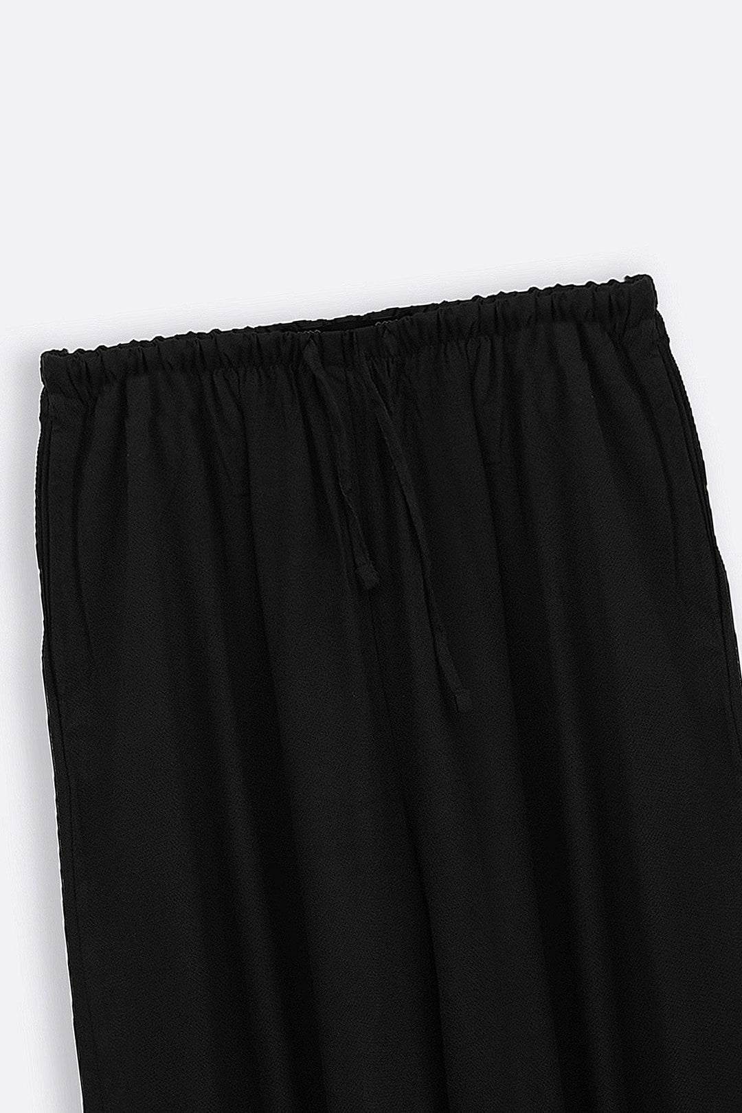 BLACK SLOUCHY HAREM PANTS