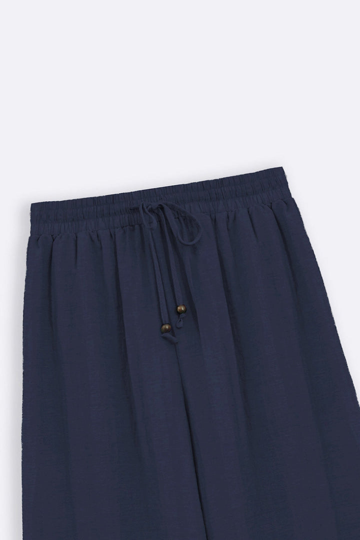 NAVY RIC RAC BREEZE CULOTTE