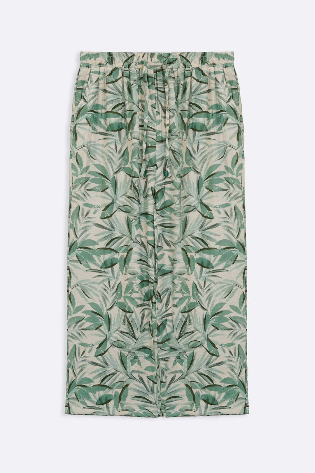 GREEN BAMBOO CANOPY PANTS