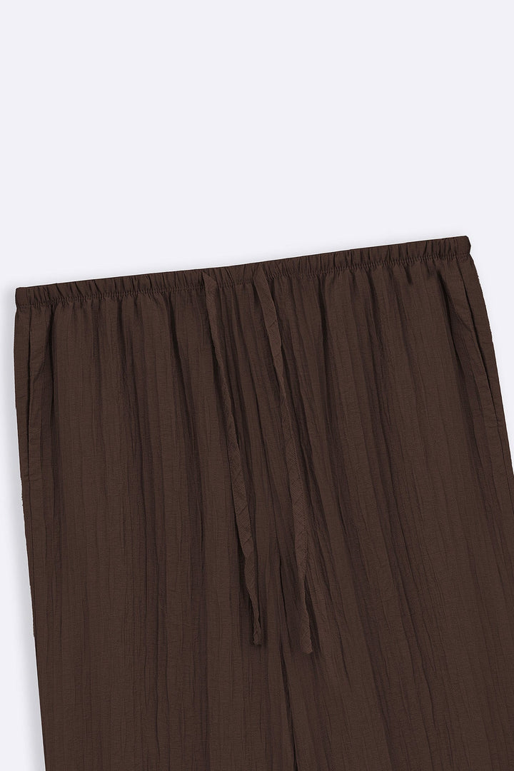 MOCHA SABLE EASY PANTS
