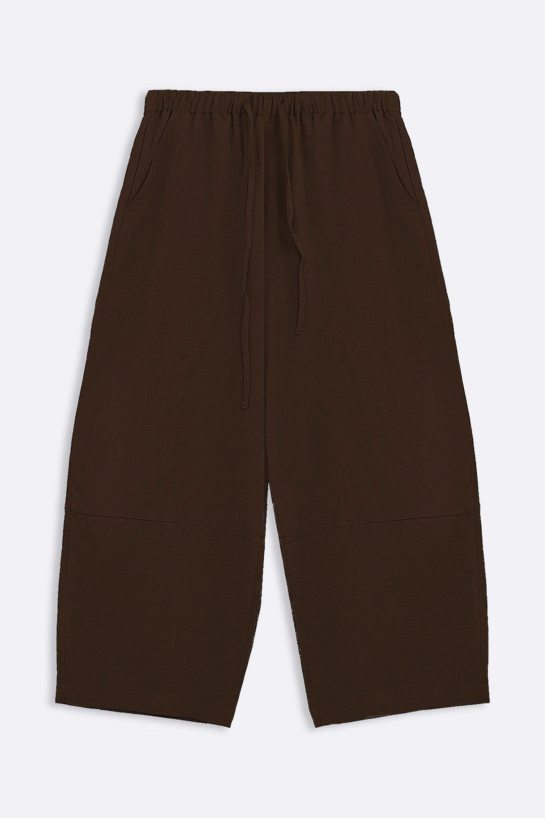 COFFEE PLANT FIBER COCOON PANTS