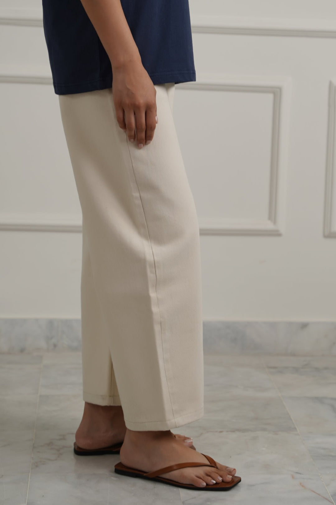 HIGH WAIST COCOON JEANS