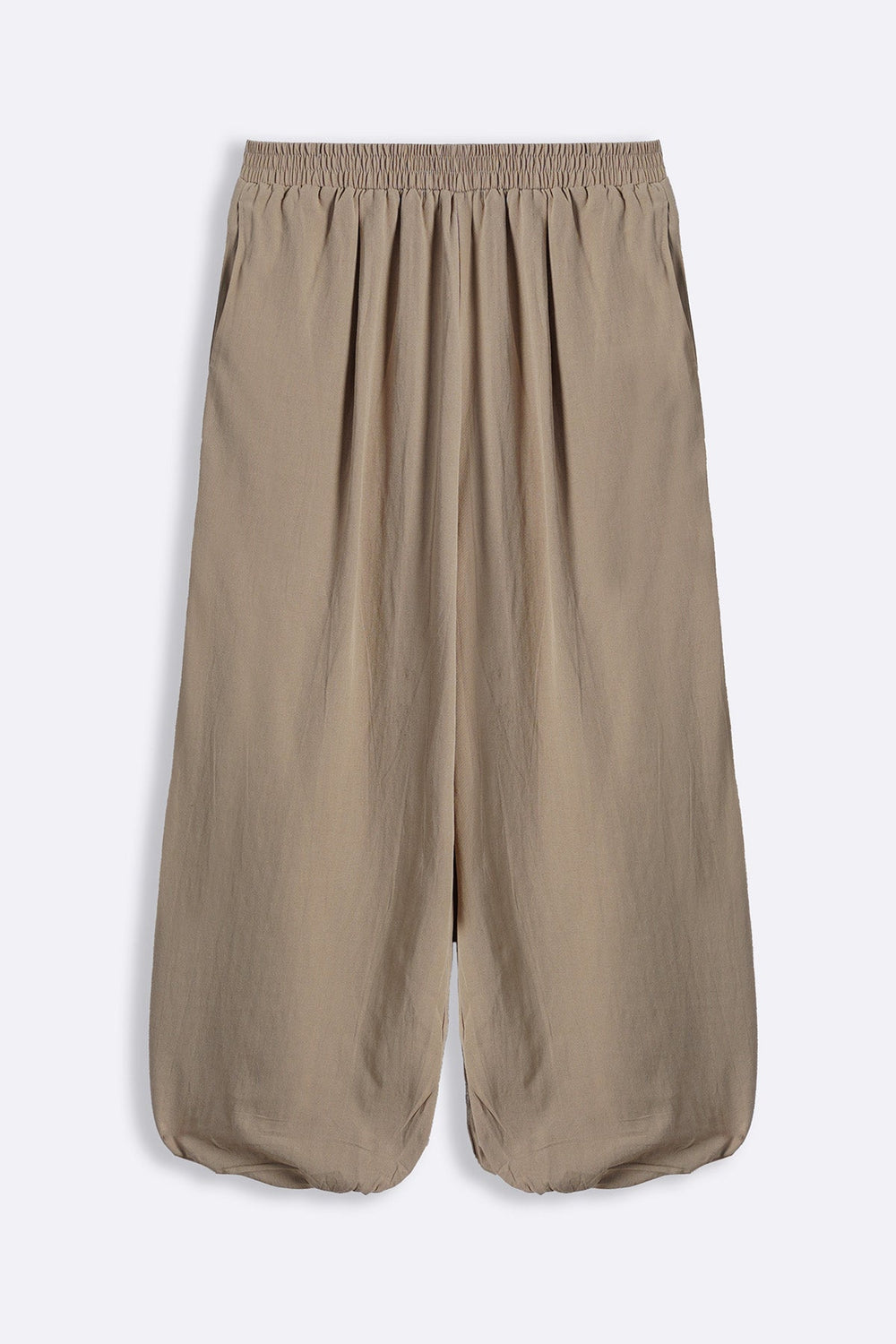 TAUPE SAFARI BALLOON PANTS