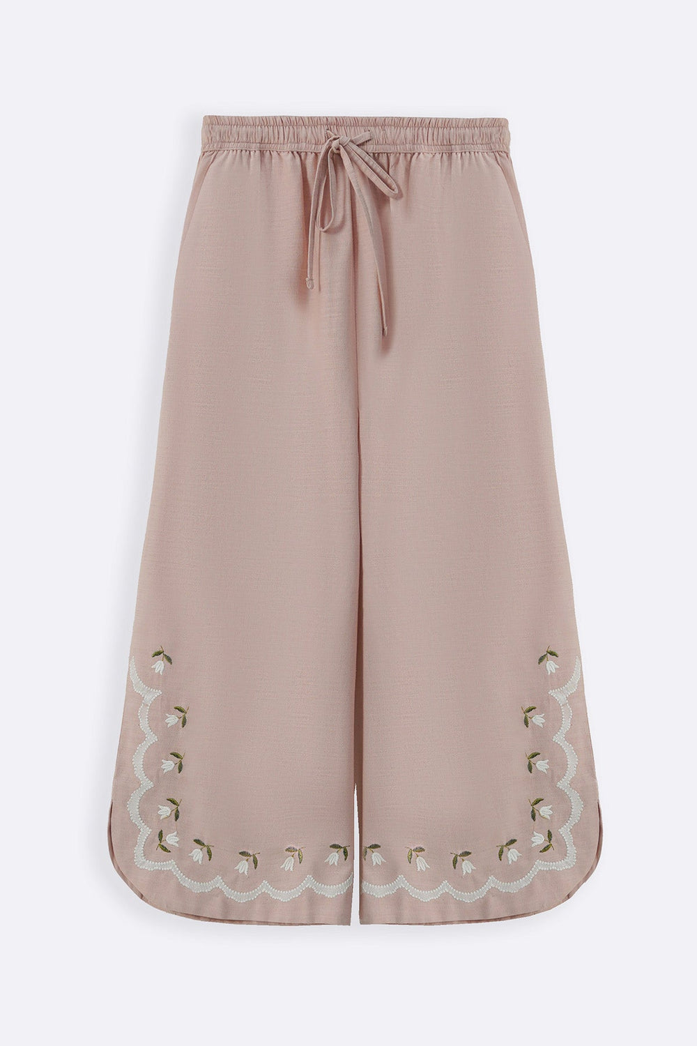 PINK BELL FLORAL CULOTTES
