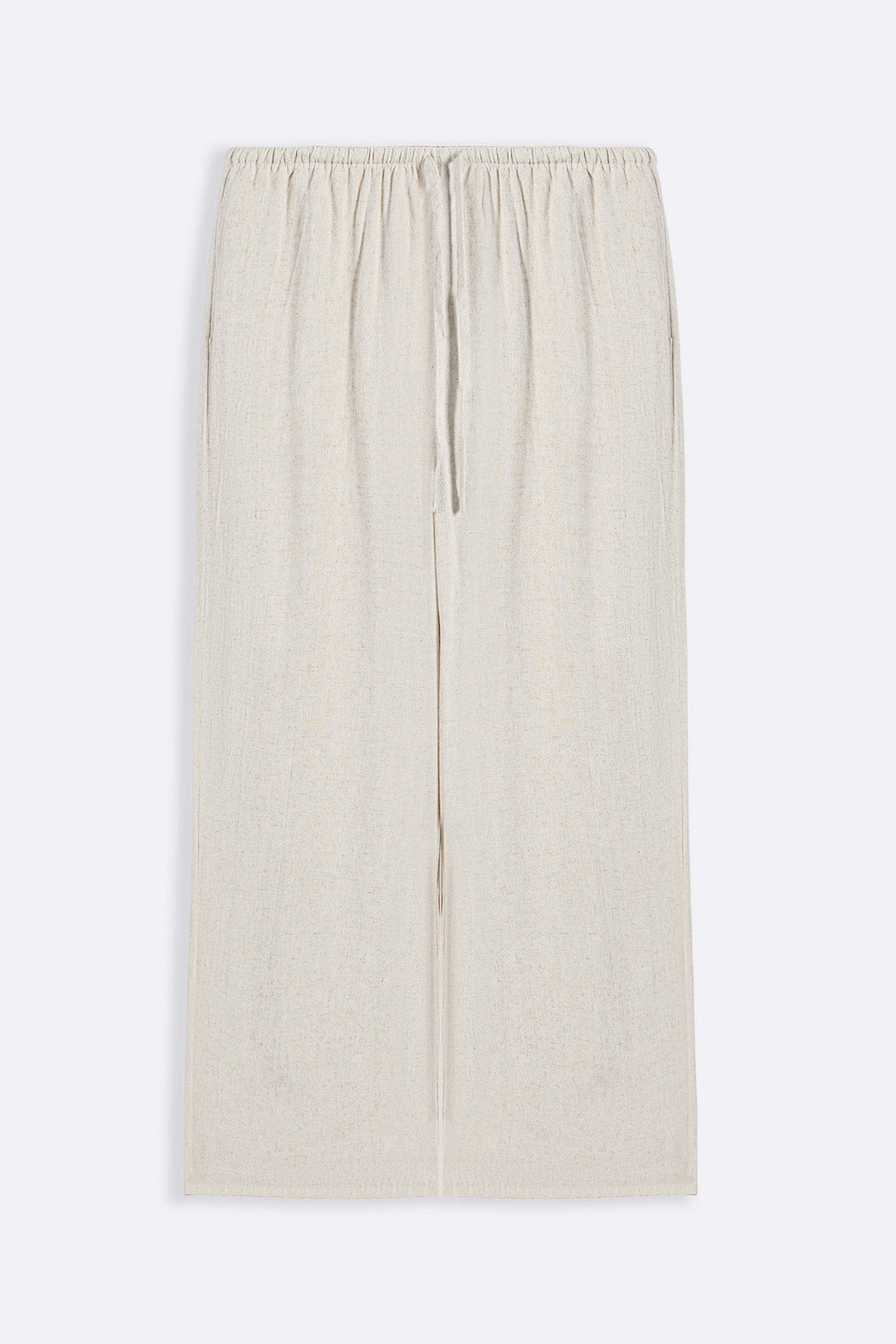 OAT MELANGE SIGNATURE LINEN BLEND PANTS