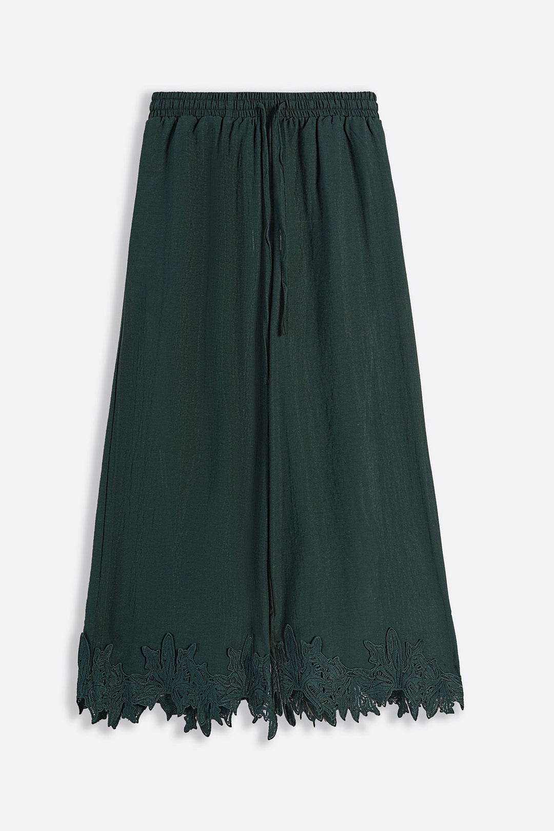 EMERALD GREEN-SOFT LACE CULOTTES