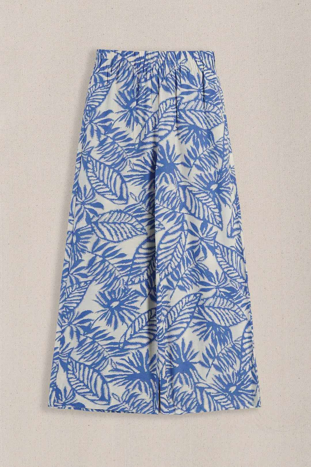 LIGHT BLUE WOOD & BLOOMS PANTS