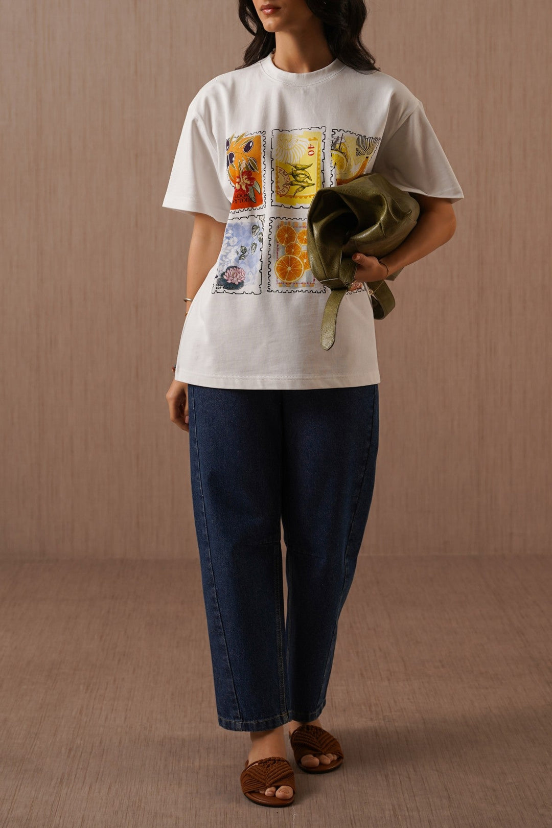 MID BLUE VINTAGE BALLOON JEANS