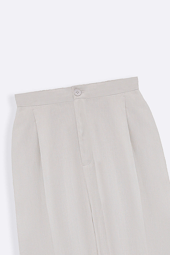 OFF WHITE RELAXED TROUSERS