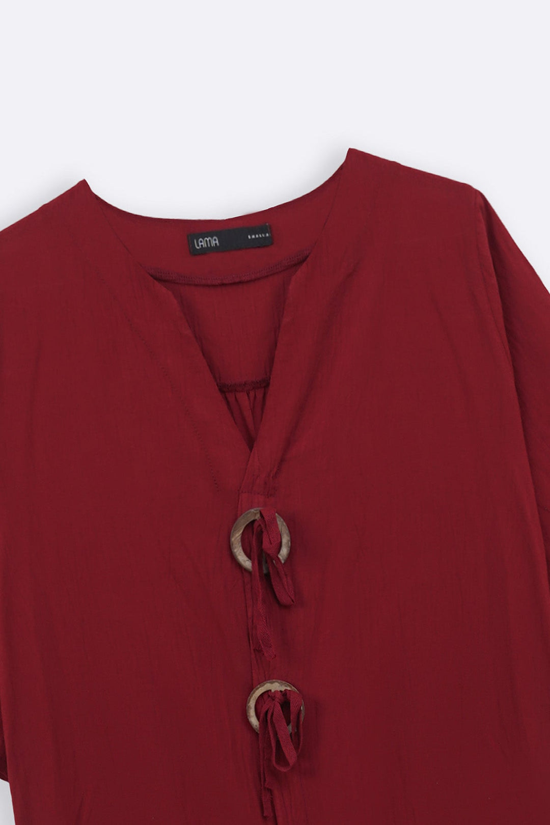 MULBERRY WOOD KNOT COTTON TUNIC