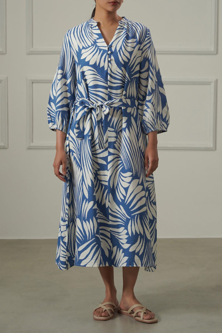BLUE KAIMANA MAXI DRESS