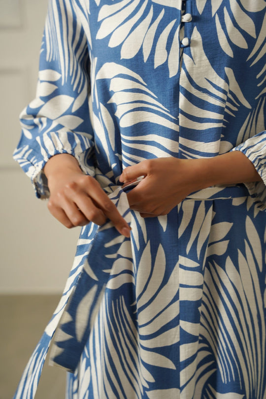 BLUE KAIMANA MAXI DRESS