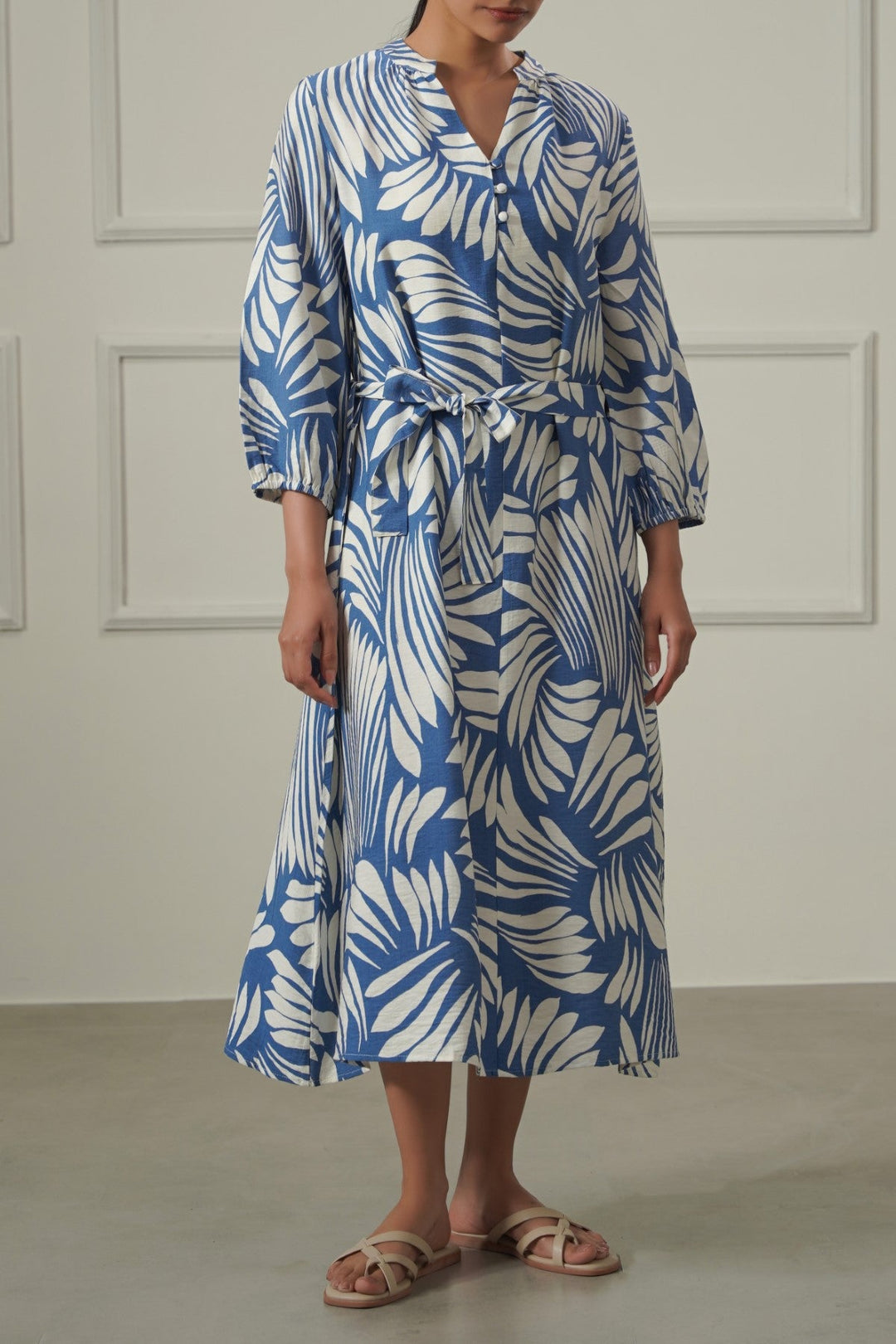 BLUE KAIMANA MAXI DRESS