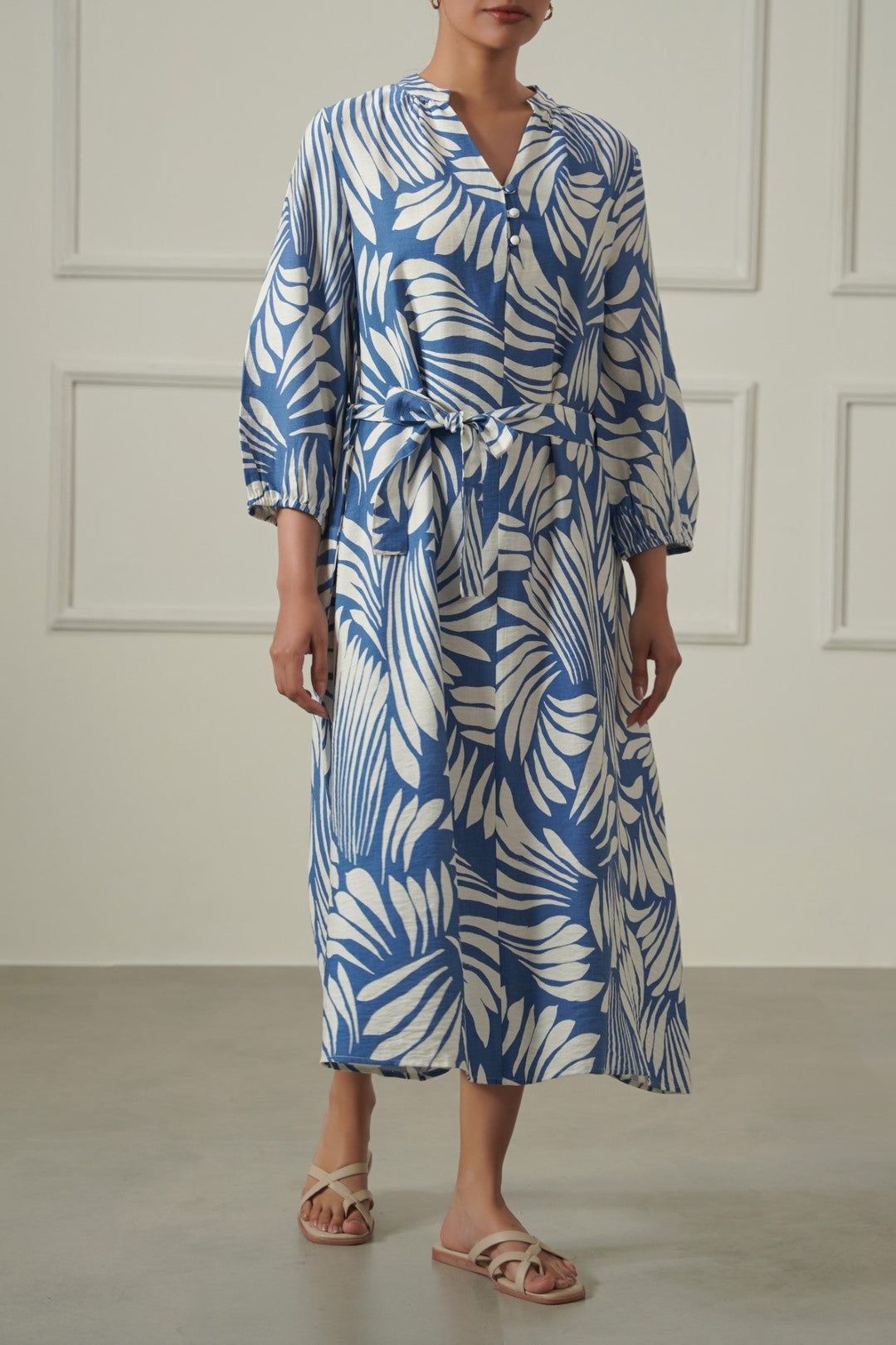 BLUE KAIMANA MAXI DRESS