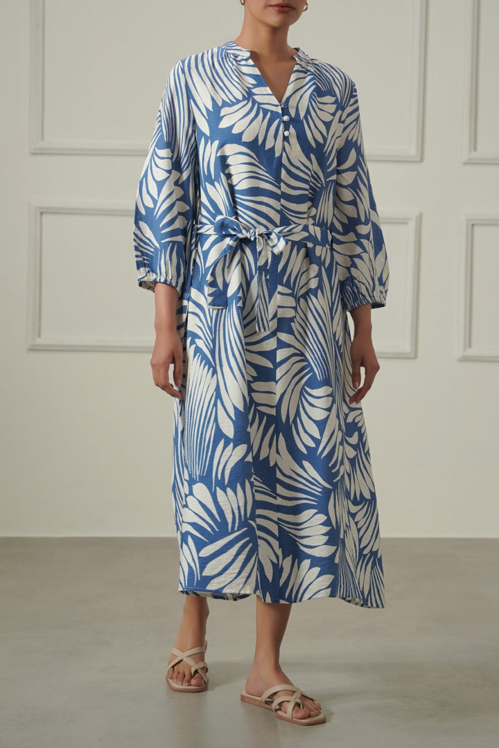 BLUE KAIMANA MAXI DRESS