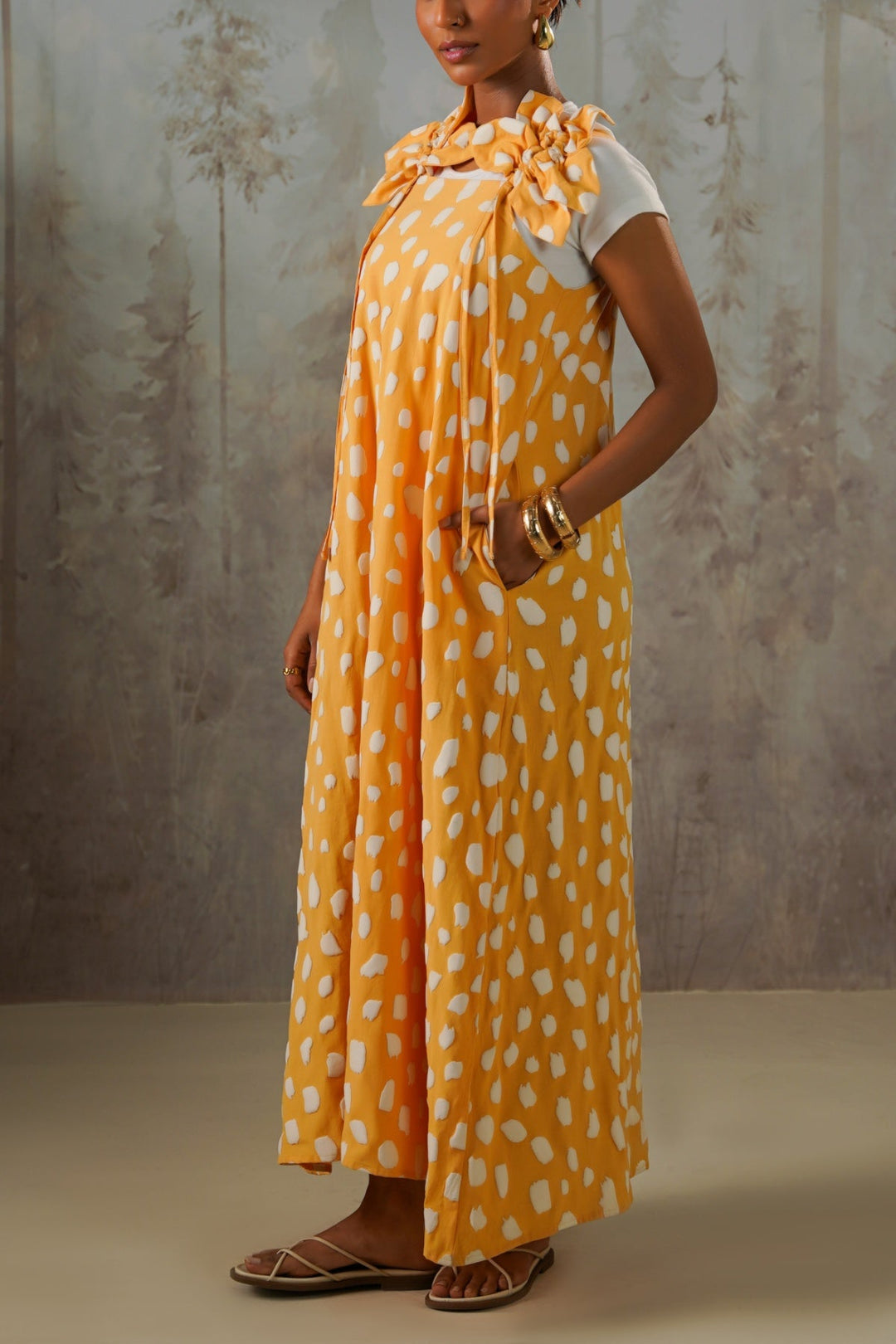 YELLOW YELLOW MOSS SUNDRESS