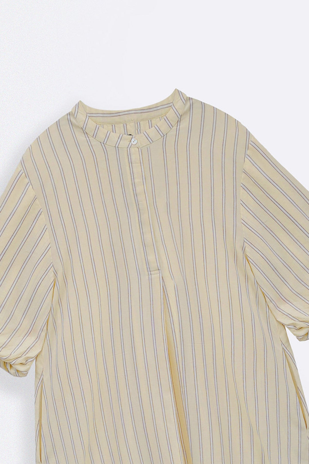 YELLOW LEMON LINE SUMMER DRESS