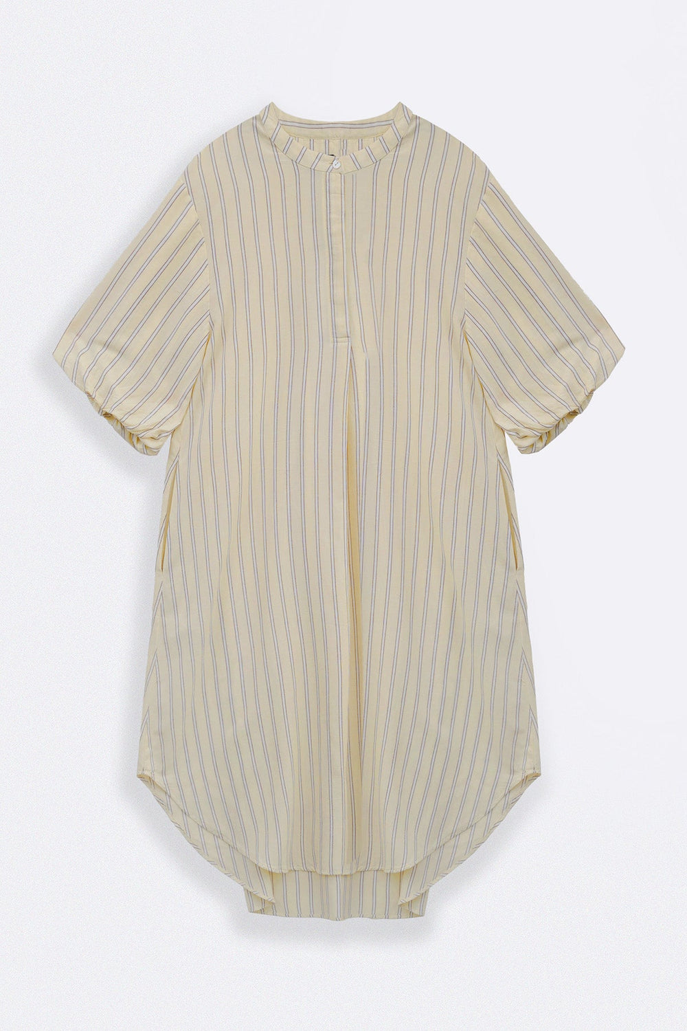 YELLOW LEMON LINE SUMMER DRESS