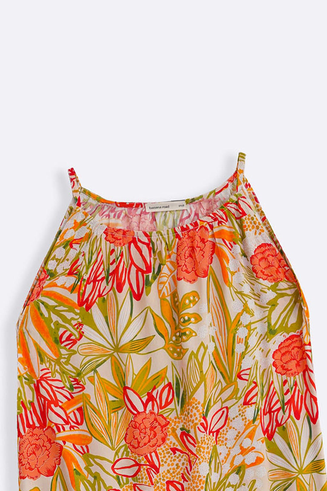 CORAL GARDENIA SLIP DRESS