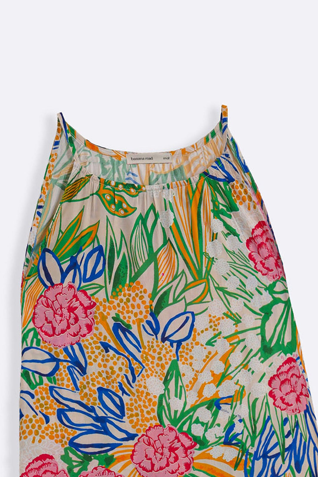 PINK GARDENIA SLIP DRESS