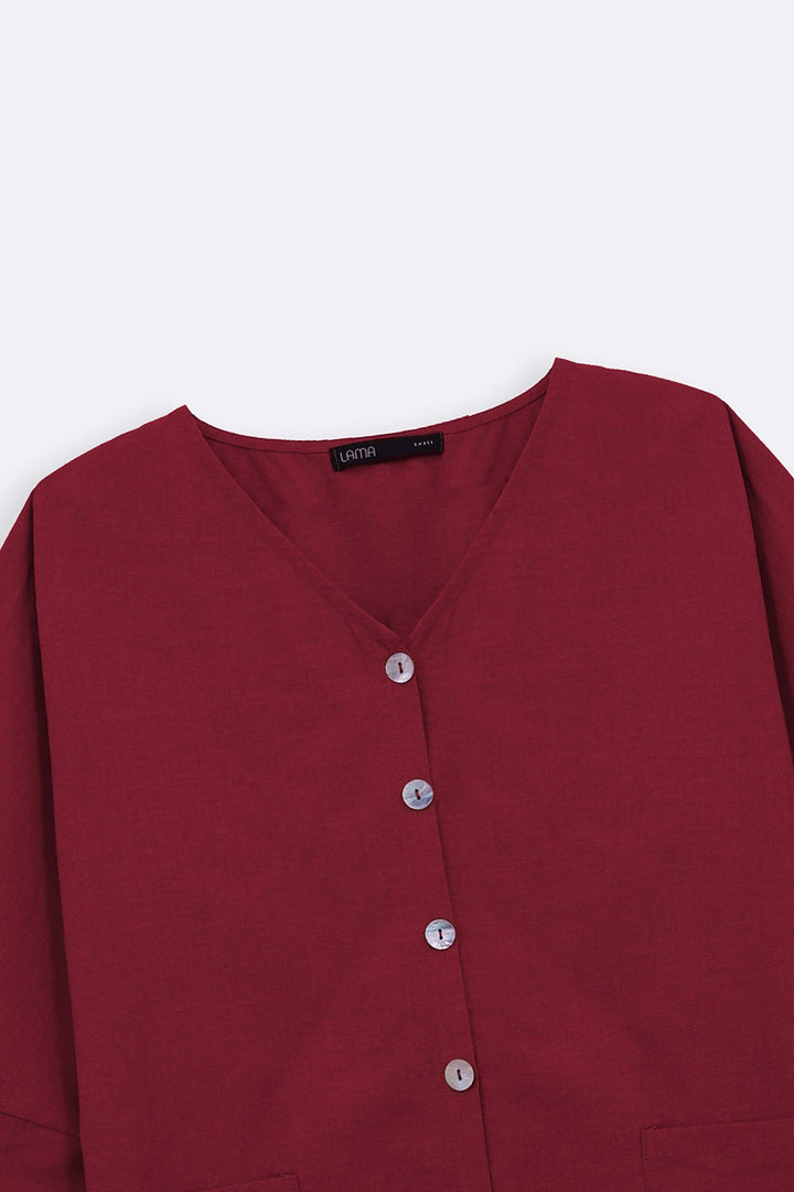 MULBERRY LINEN SORBET BLOUSE