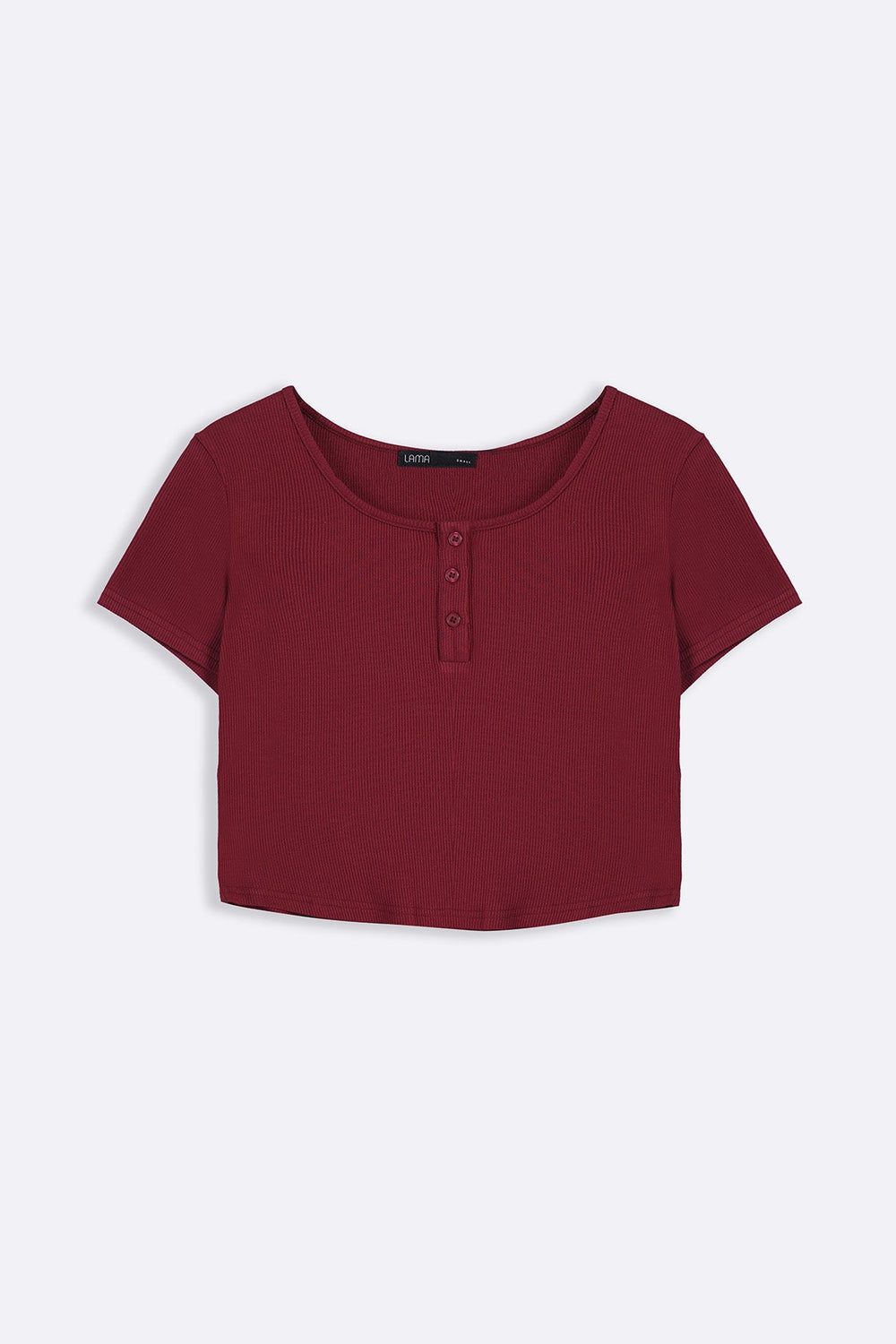 RED HENLEY CREW TEE