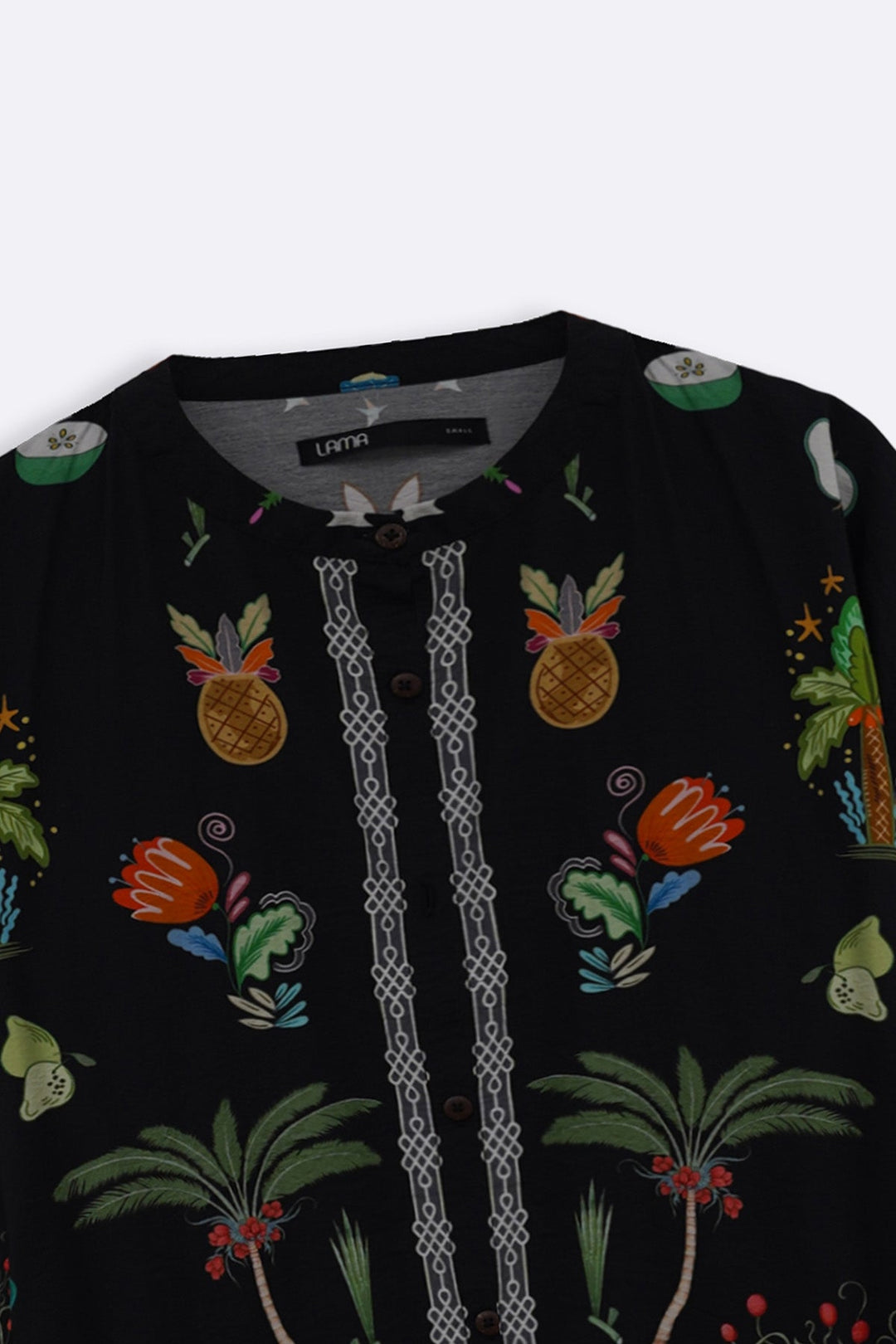 BLACK GREEN APPLE SHIRT