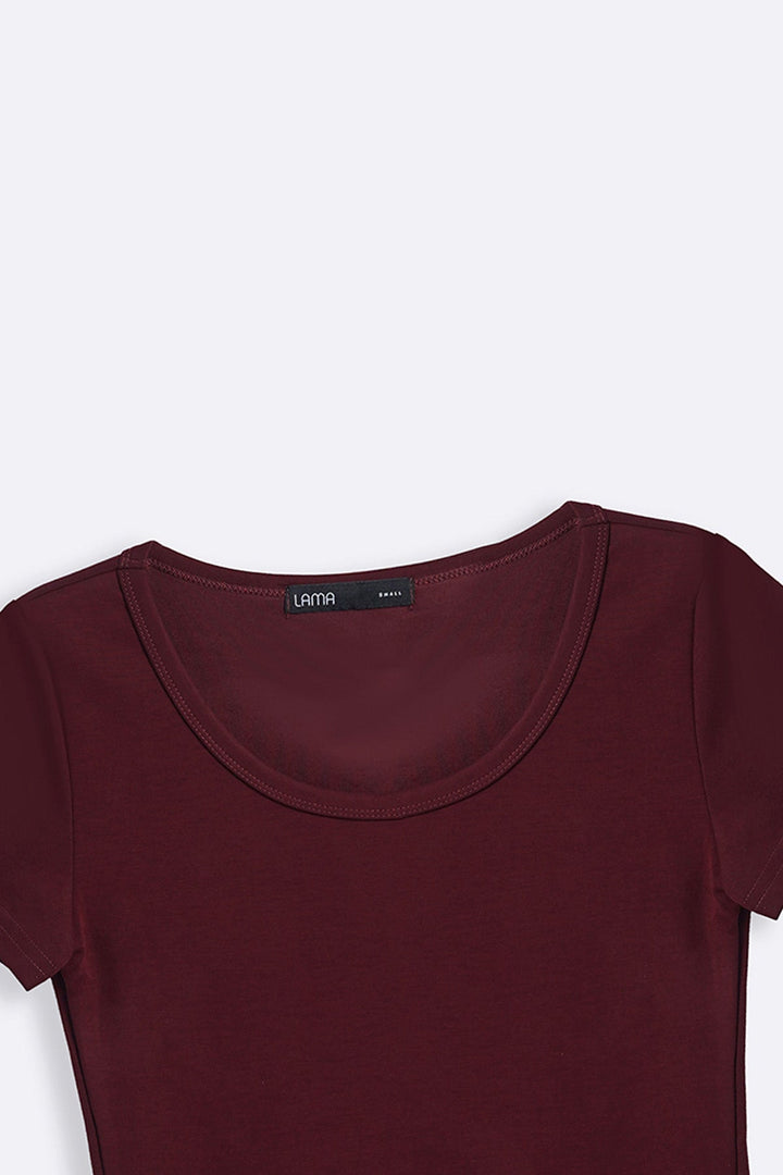 WINE CLASSIC SCOOP NECK TEE