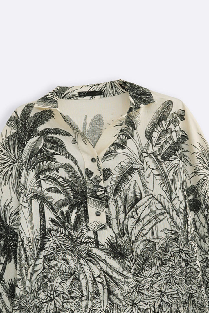 OFF WHITE JUNGLE ETCH SHIRT