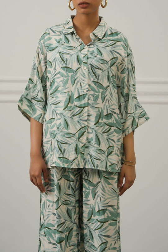 GREEN BAMBOO CANOPY TOP