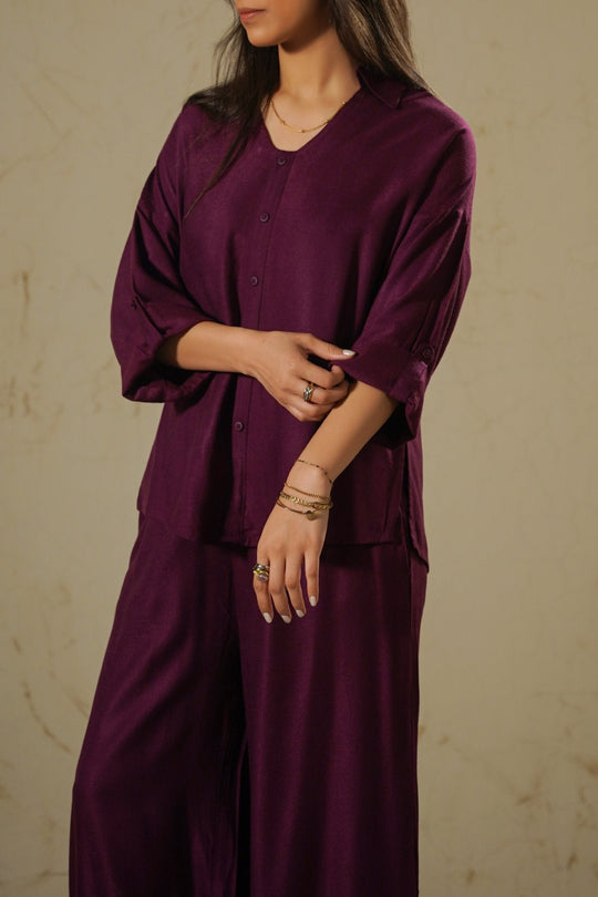 MAROON EASY BREEZE TOP