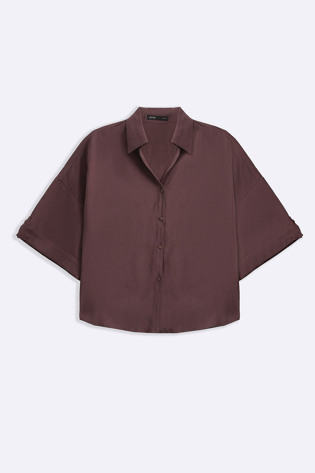 BEETROOT LYOCELL STONEWASH SHIRT