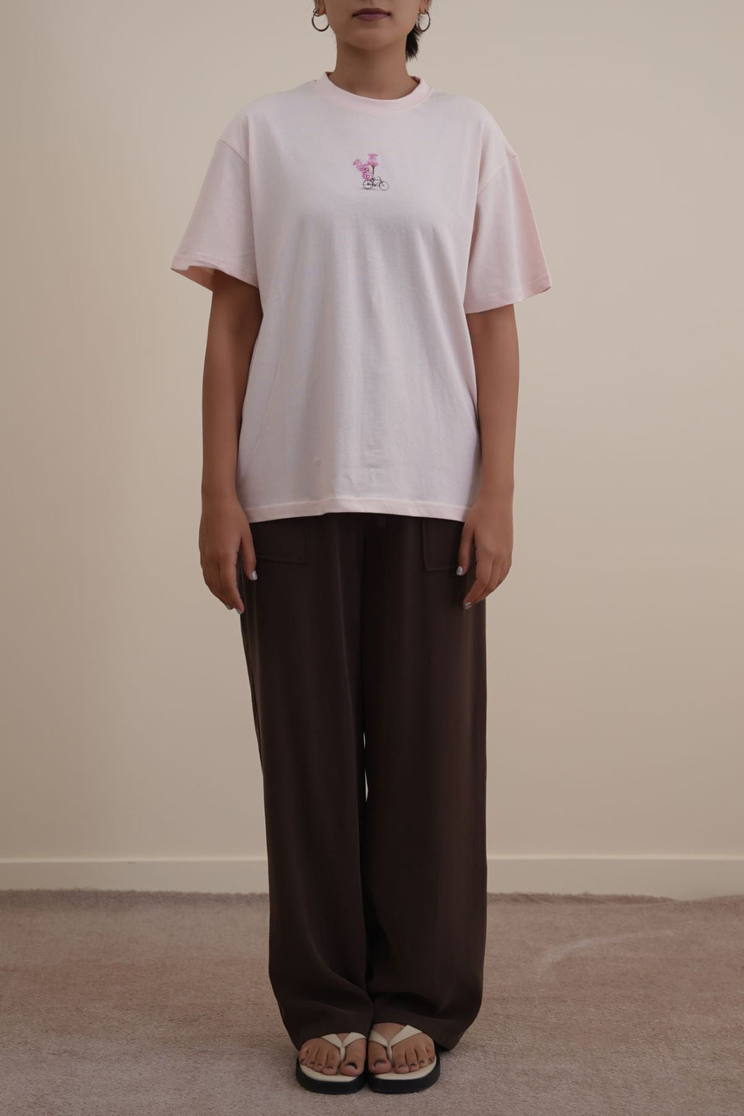 LIGHT PINK CANDY FLOSS TEE