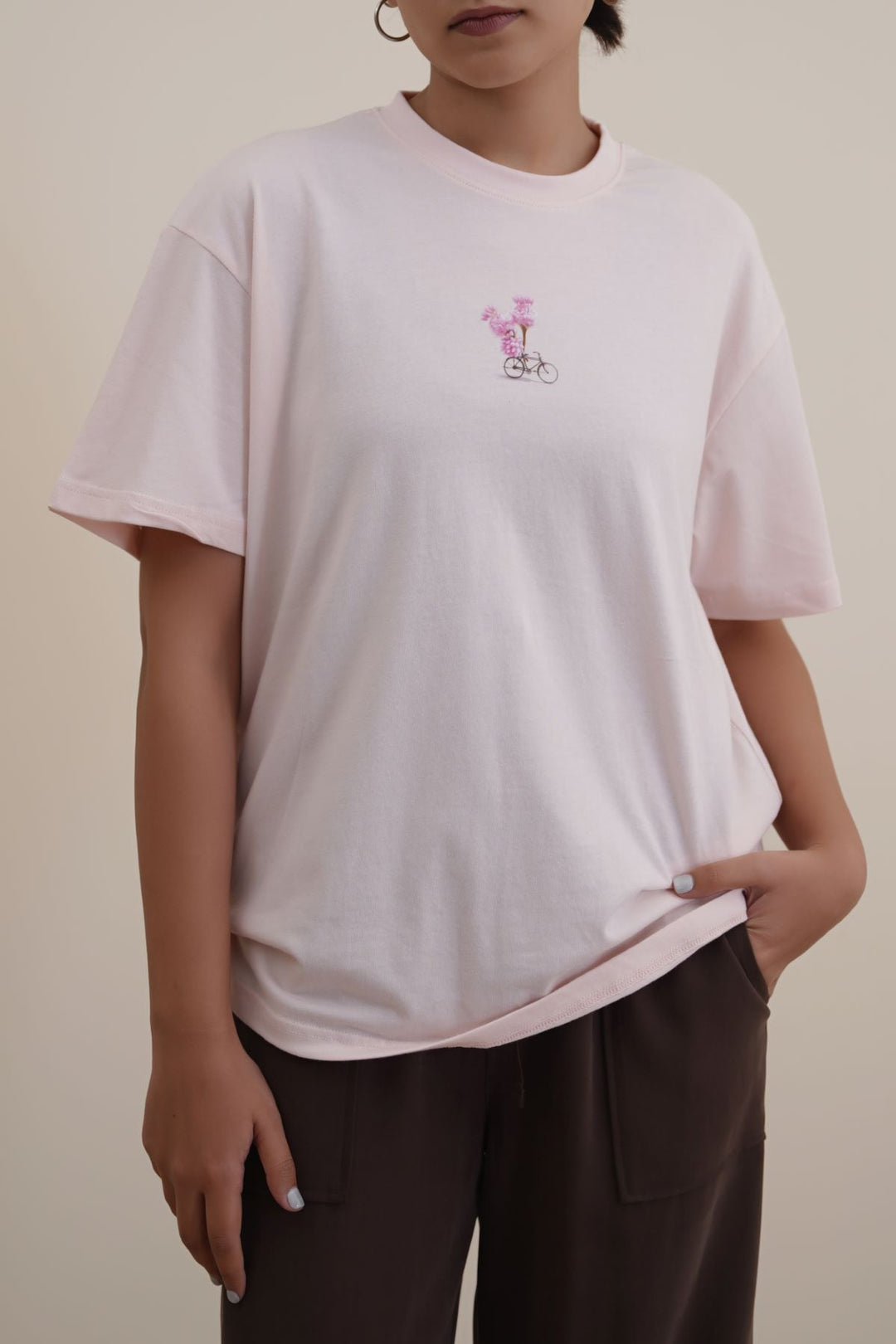 LIGHT PINK CANDY FLOSS TEE